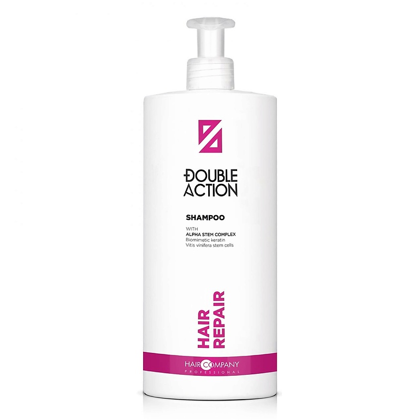 Изображение товара Восстанавливающий шампунь HAIR REPAIR SHAMPOO DOUBLE ACTION 1000 мл для поврежденных волос