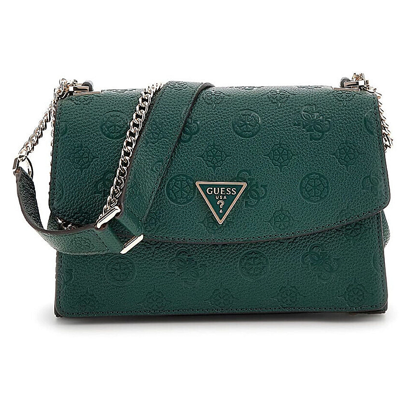 Изображение товара GUESS Сумка кросс-боди Cresidia II Convertible Crossbody Flap Bag, Цвет: Зеленый