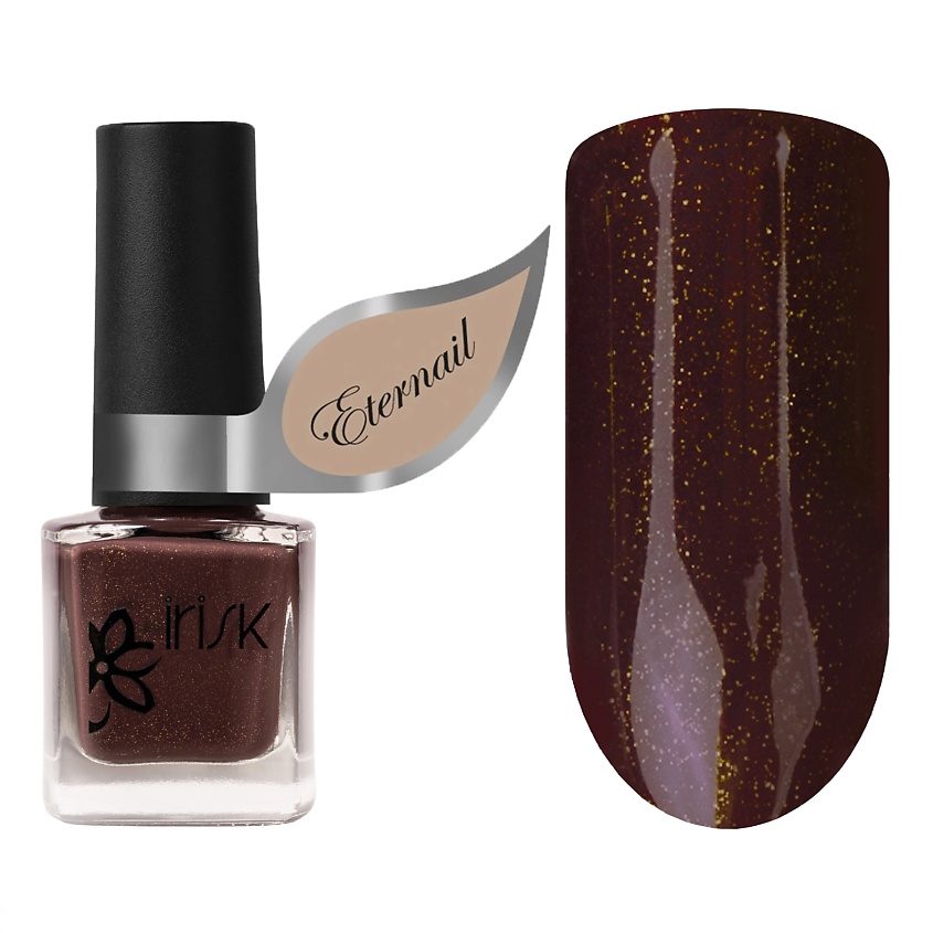 Изображение товара Лак для ногтей IRISK Eternail Coffee 06 Espresso — гелевая основа с шиммером