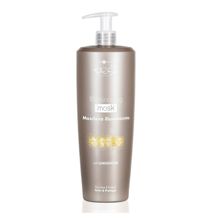 Изображение товара HAIR COMPANY Маска, придающая блеск "Illuminating Mask" INIMITABLE STYLE, 1000 мл