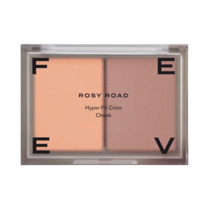 Изображение товара Гибридные кремово-гелеевые румяна-тени Hyper-Fit Color Cheek Rosy Road FEEV