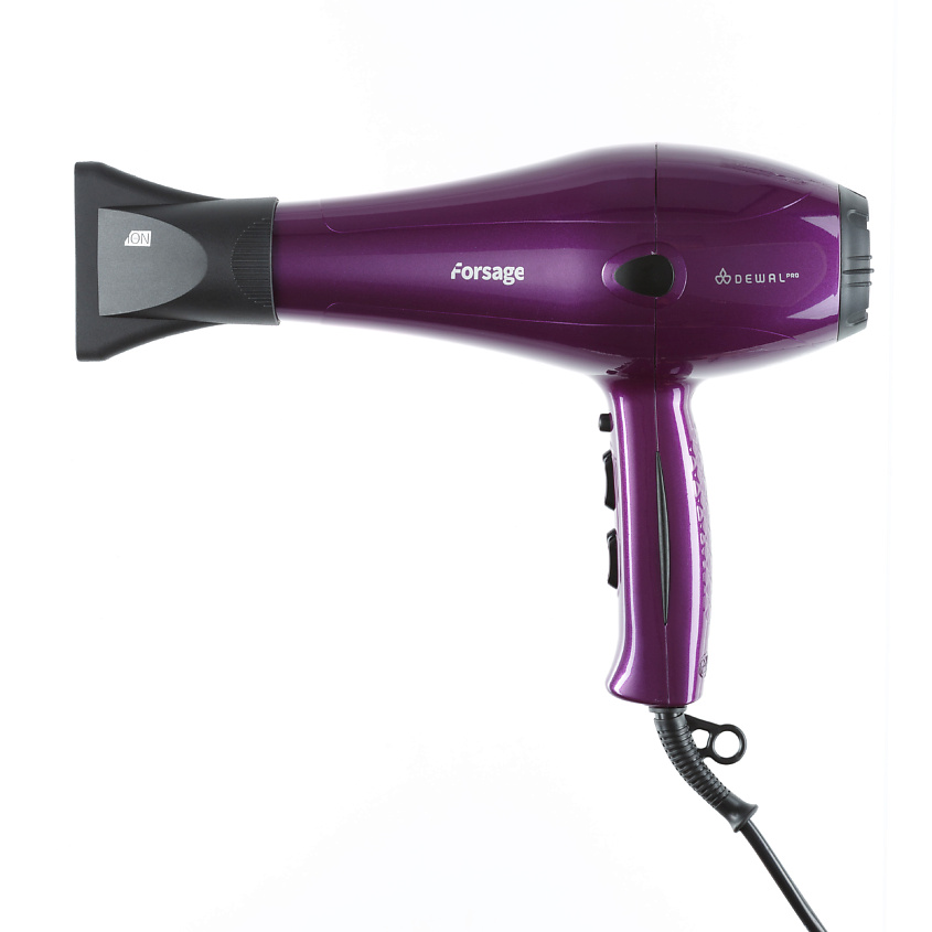 Изображение товара DEWAL Forsage 03 106 Purple Фен с ионизацией 2200Вт профессиональный