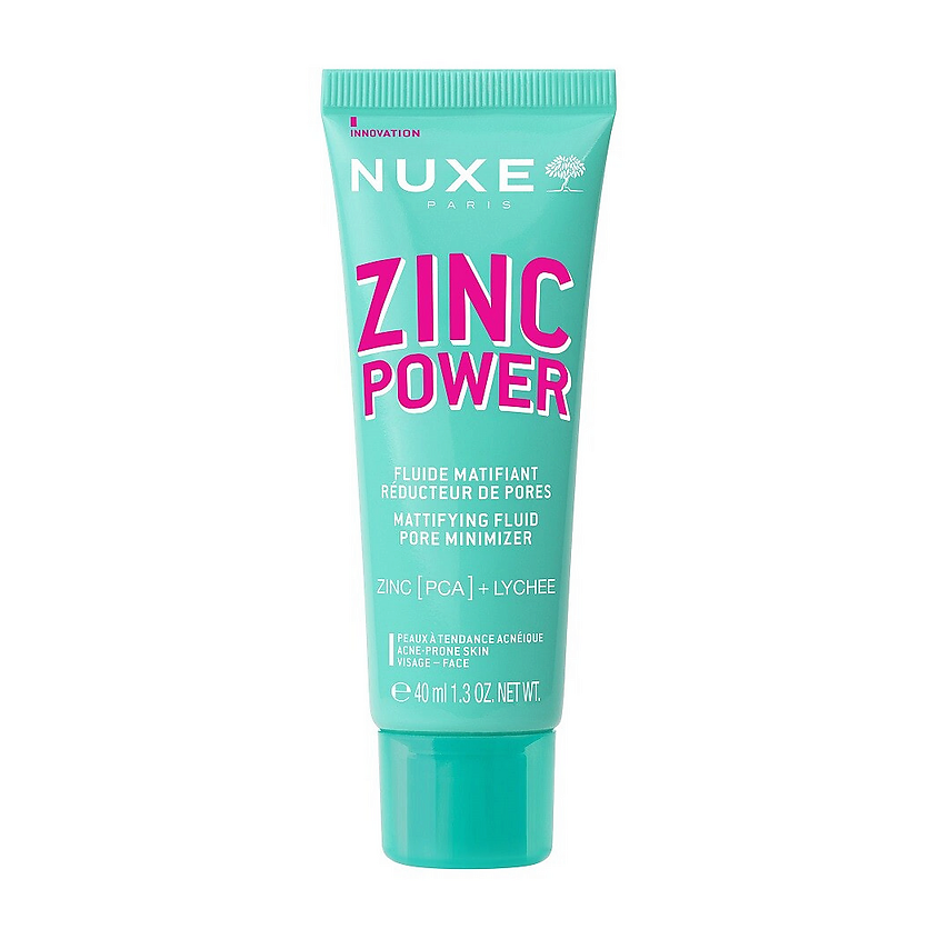 Изображение товара NUXE Матирующий флюид для лица Zinc Power Mattifying Fluid Pore Minimizer, 40 мл