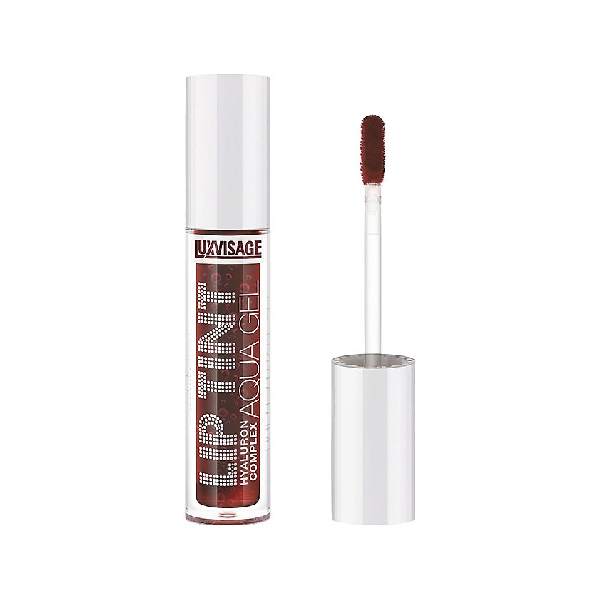 Изображение товара LUXVISAGE Тинт для губ LIP TINT AQUA GEL HYALURON COMPLEX, Тон 05 wine red