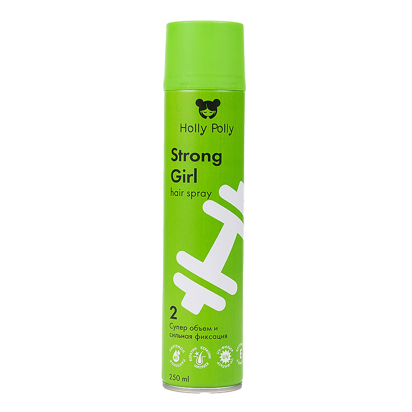Изображение товара Холи Полли Лак для волос Strong Girl Супер объем и сильная фиксация 250 мл