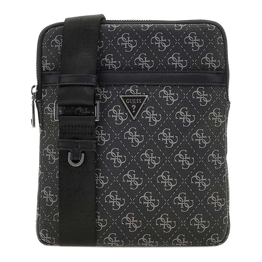 Изображение товара GUESS Milano сумка-планшет мужская черная компактная легкая элегантная