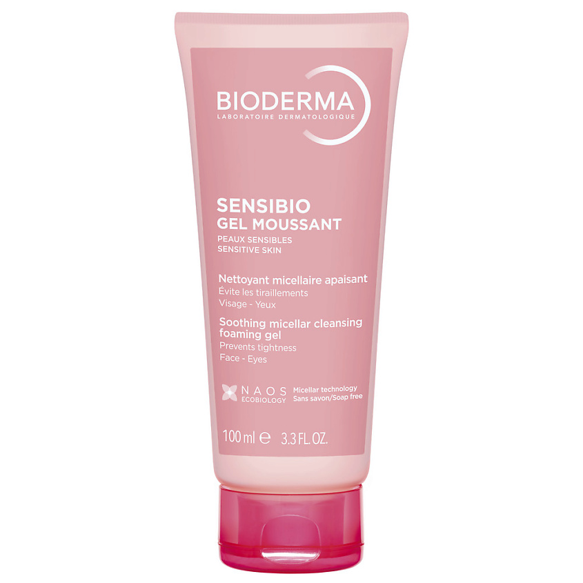 Изображение товара BIODERMA Очищающий гель для умывания Sensibio 100 мл для чувствительной кожи