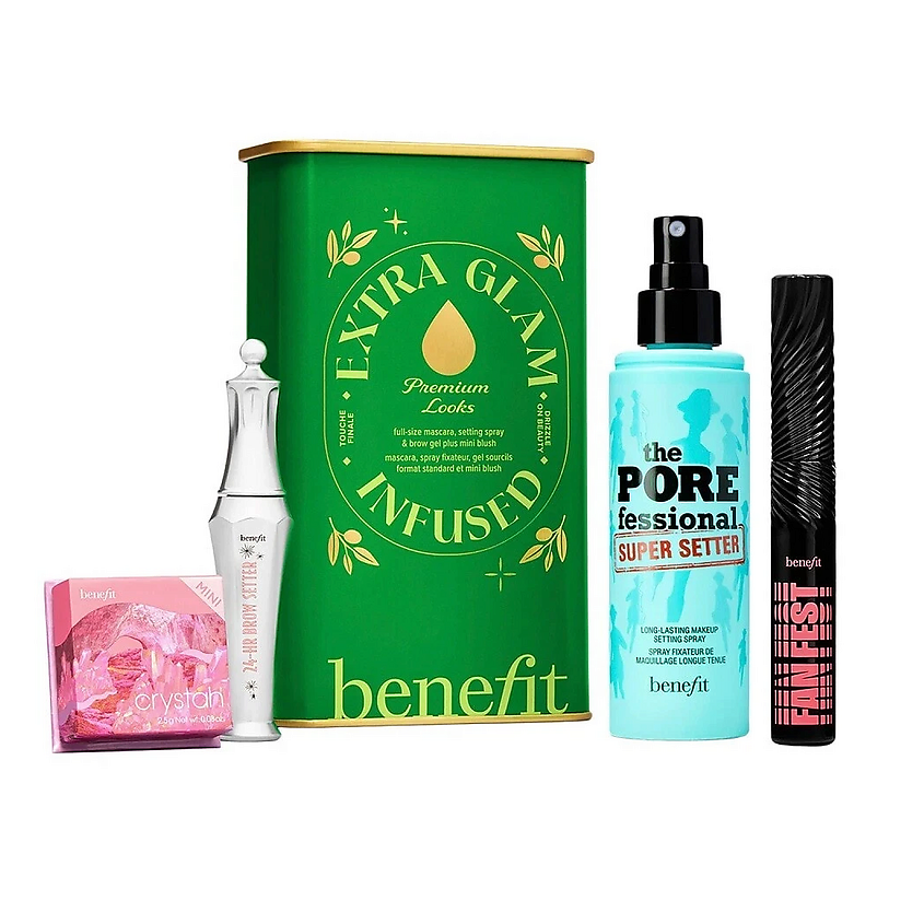 Изображение товара BENEFIT Набор декоративной косметики Extra Glam Infused Gift Set, 4 шт.