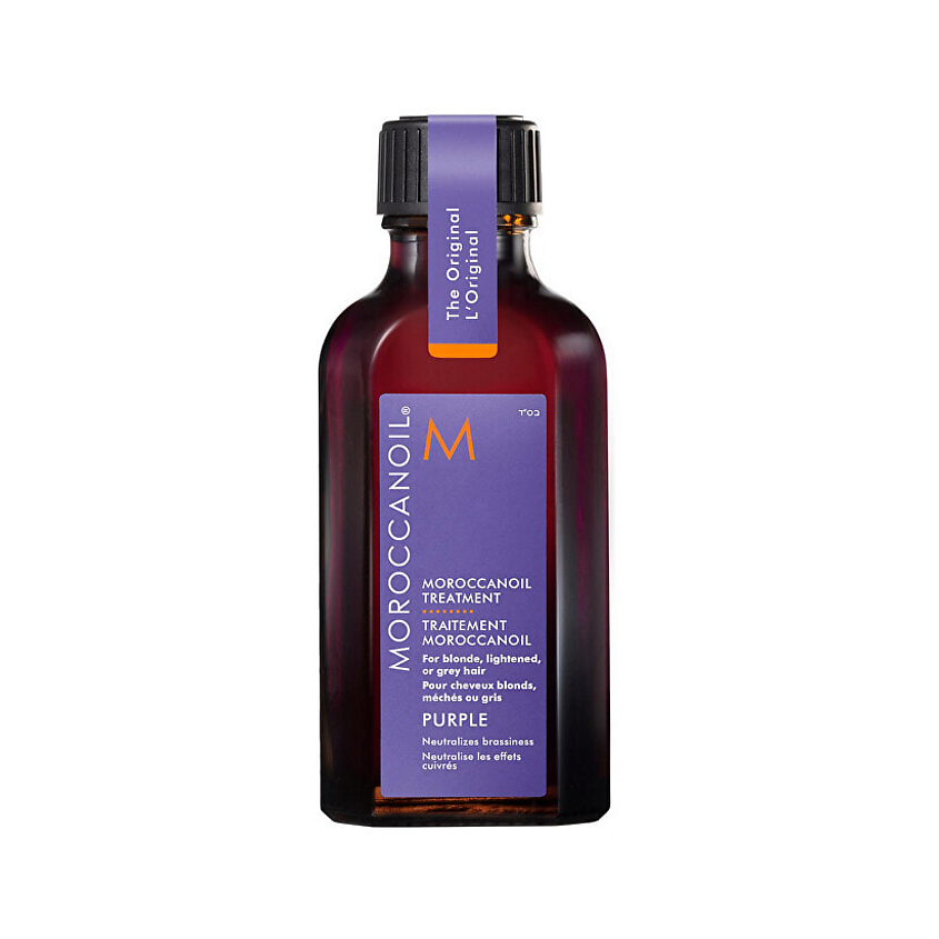 Изображение товара Масло для волос Moroccanoil Treatment Purple с фиолетовыми пигментами 50 мл