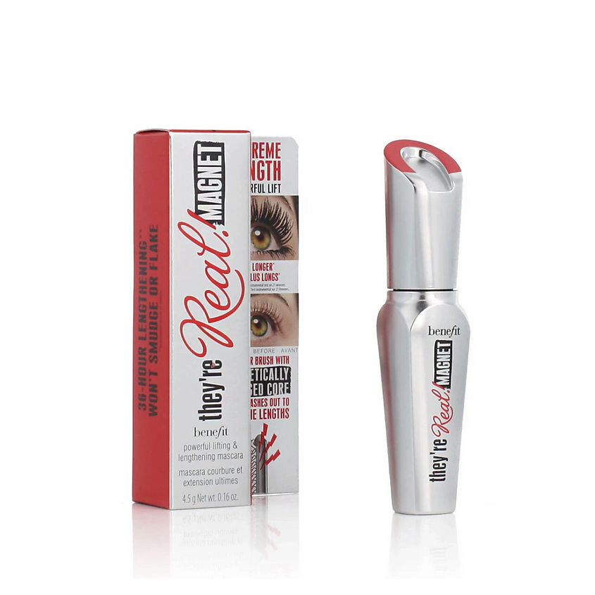 Изображение товара BENEFIT Удлиняющая тушь They’re Real! Magnet Extreme Lifting & Lengthening, 4.5 мл
