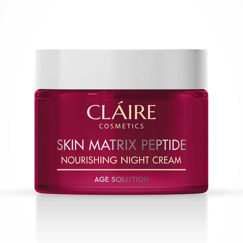 Изображение товара CLAIRE BY DILIS Питательный ночной крем для лица SKIN MATRIX PEPTIDE, 1 шт.