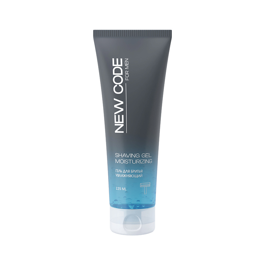 Изображение товара Увлажняющий гель для бритья NEW CODE 125 мл для всех типов кожи
