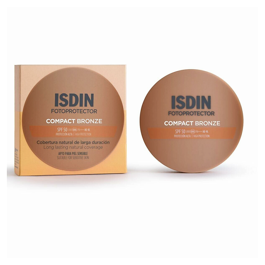 Изображение товара ISDIN Компактное солнцезащитное тональное средство Fotoprotector Compact SPF 50, Bronze