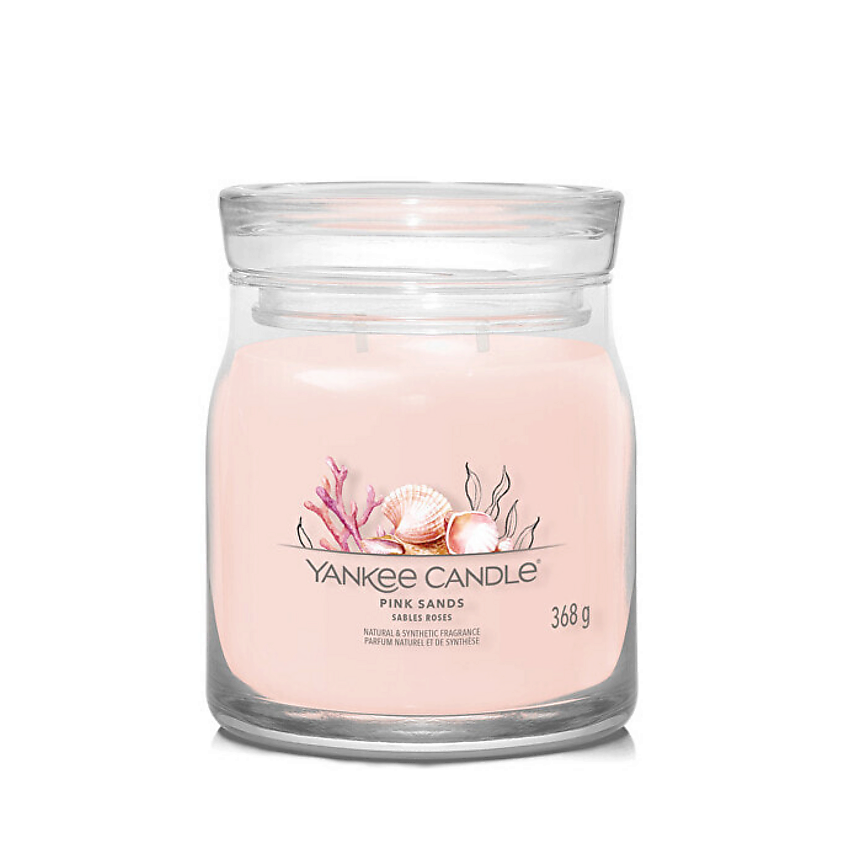 Изображение товара YANKEE CANDLE Ароматическая свеча Signature Large Jar Pink Sands, 368 гр