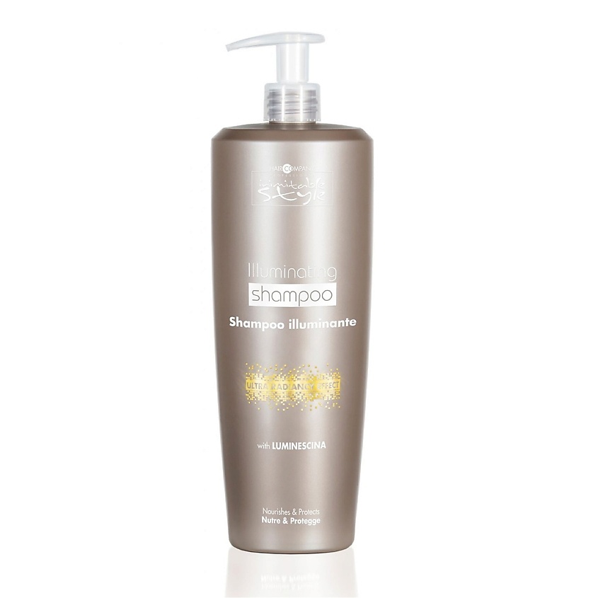 Изображение товара Премиальный итальянский шампунь для сияния волос HAIR COMPANY Illuminating Shampoo 1000 мл