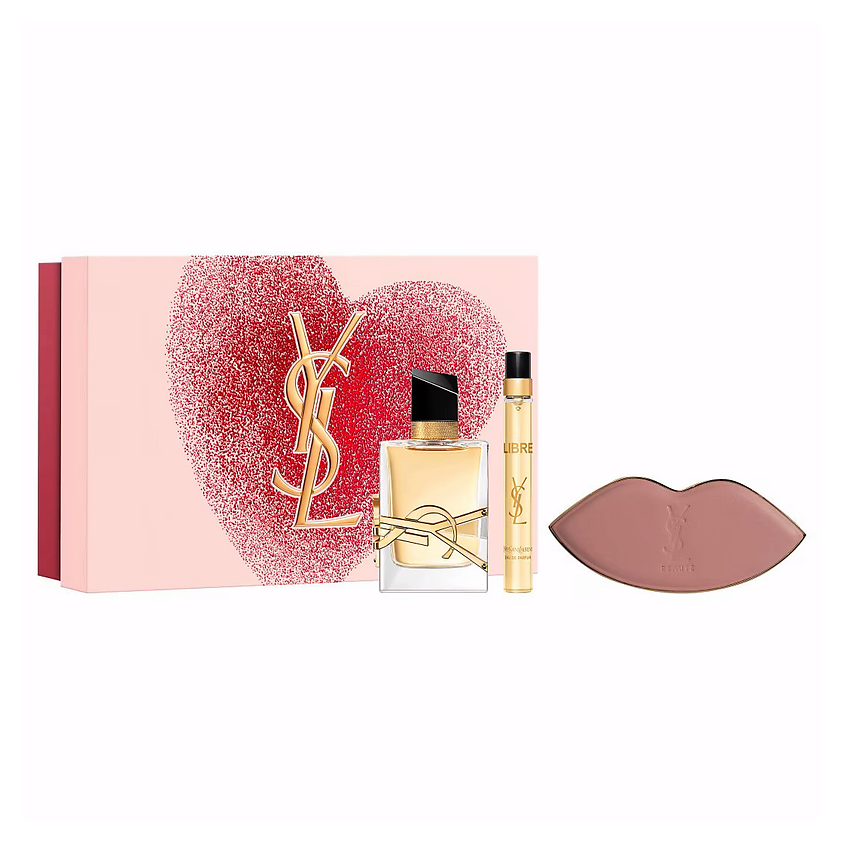 Изображение товара YVES SAINT LAURENT Парфюмерный набор Libre Парфюмерная вода+Миниатюра+Зеркало, 50мл+10мл