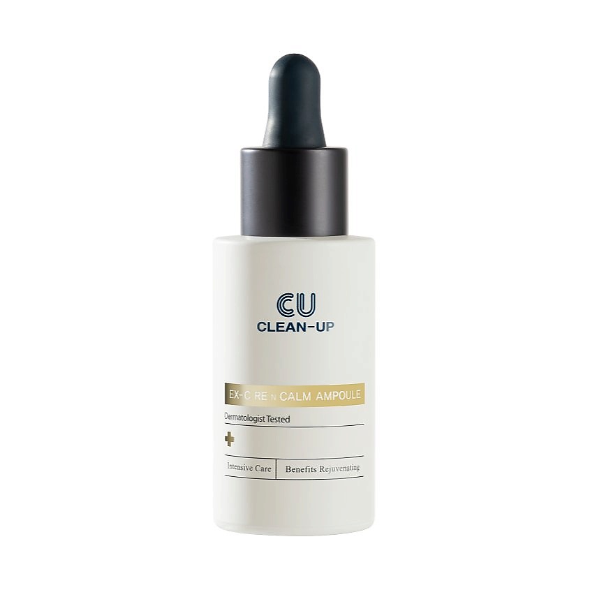 Изображение товара CU Концентрированная ампульная сыворотка, CLEAN-UP EX-C RE N Calm Ampoule, 30 мл