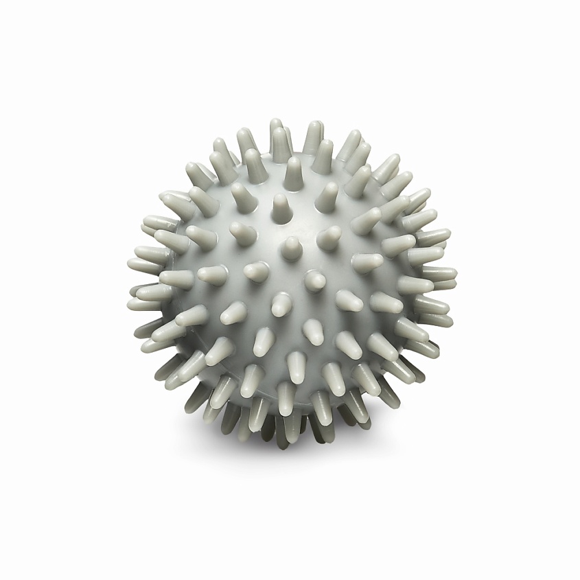 Изображение товара Массажный мяч с шипами 7 см для МФР, фитнеса и йоги, снимать напряжение