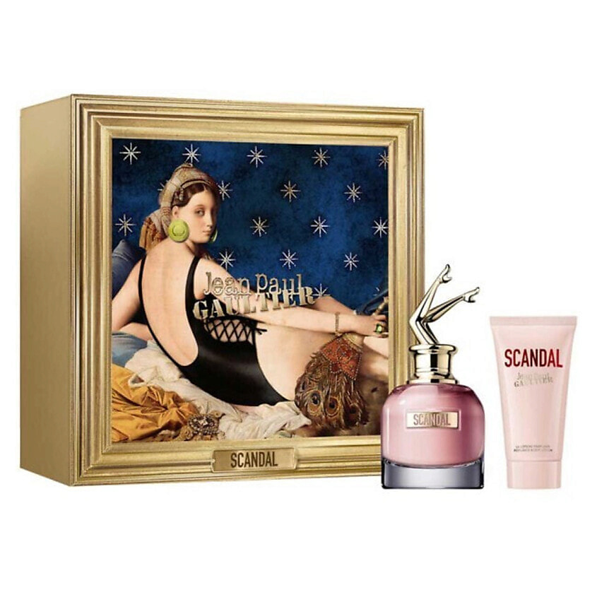 Изображение товара Jean Paul Gaultier Scandal парфюмерный набор Eau de Parfum и лосьон для тела 80мл+75мл для женщин