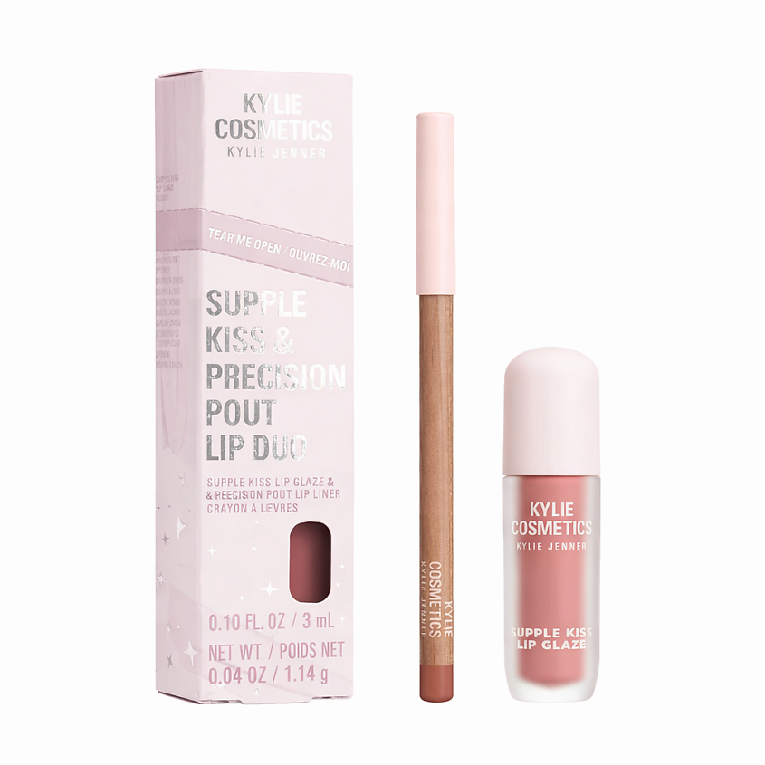 Изображение товара KYLIE COSMETICS BY KYLIE JENNER Набор для макияжа губ Supple Kiss & Precision Pout Lip Duo, Sweet Nothings & Siren