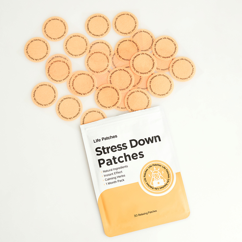 Изображение товара LIFE PATCHES Патчи для снижения стресса, 30 шт.