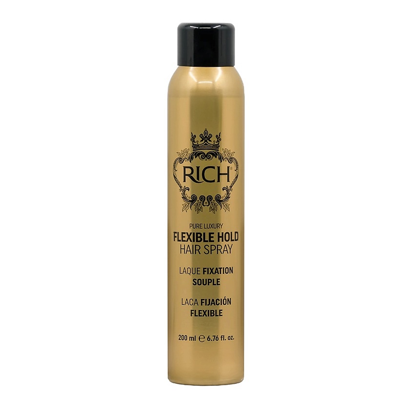 Изображение товара RICH Flexible Hold Hair Spray спрей для волос подвижная фиксация 200 мл