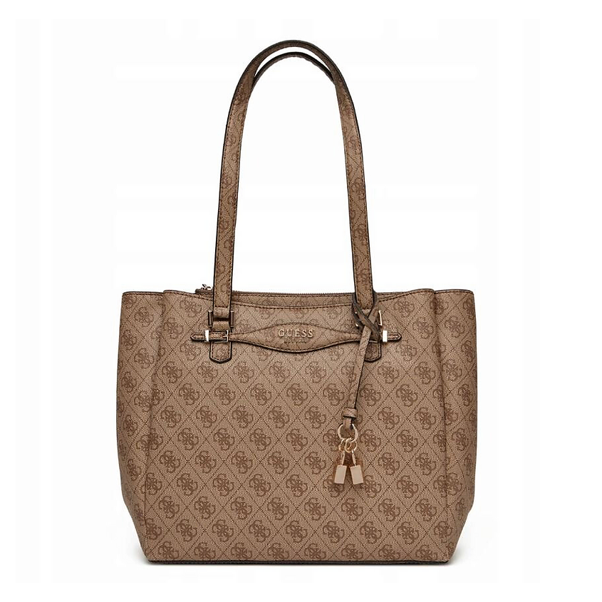 Изображение товара Сумка Guess Katya Tote Коричневая – стильная городская шоппер