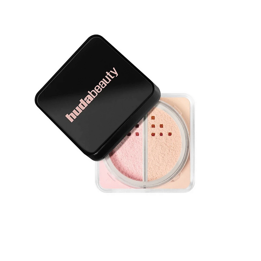 Изображение товара Пудра Huda Beauty Easy Bake Duo Loose Powder Cherry Peach профессиональный двухцветный набор