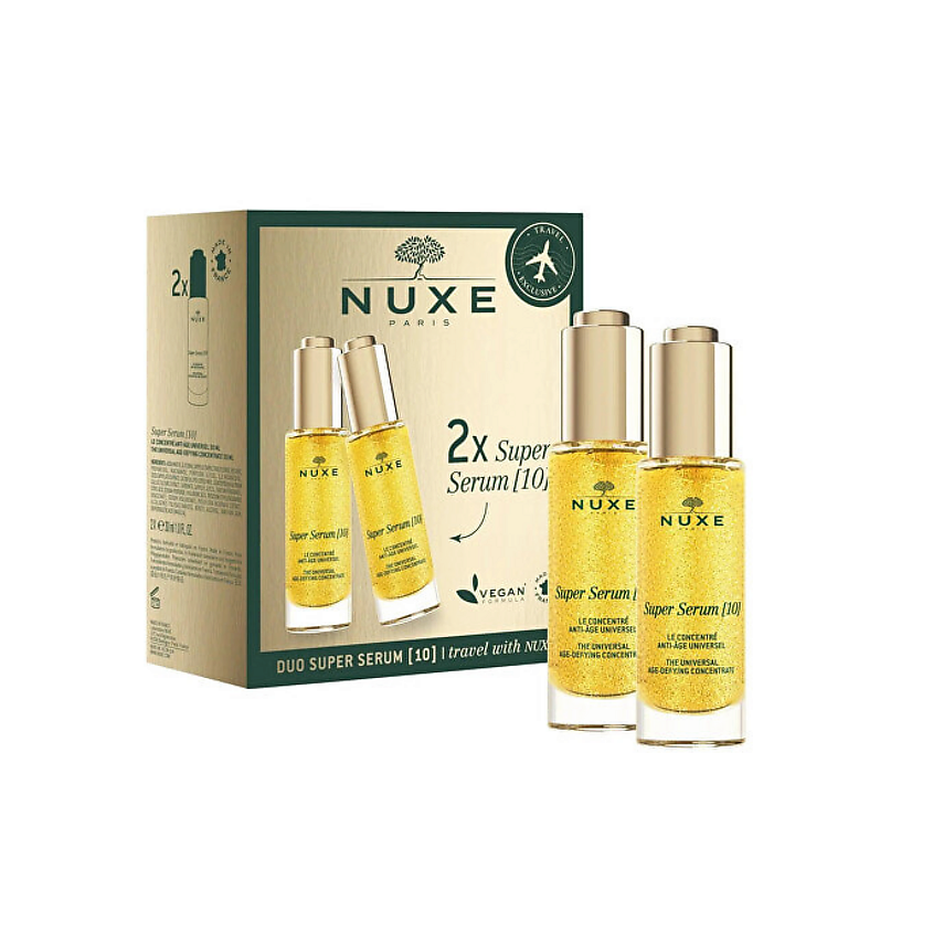 Изображение товара NUXE Набор сывороток для лица Super Serum Anti-Aging Duo Set, 2 х 30 мл