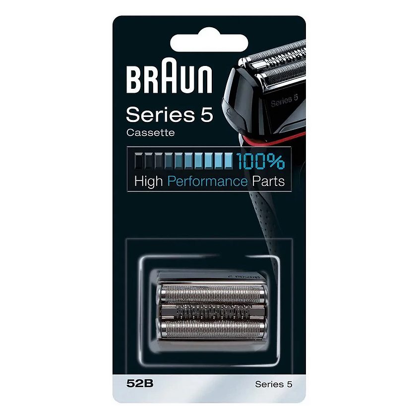 Изображение товара BRAUN Сетка и режущий блок для электробритв Series 5 52B, Цвет: Черный