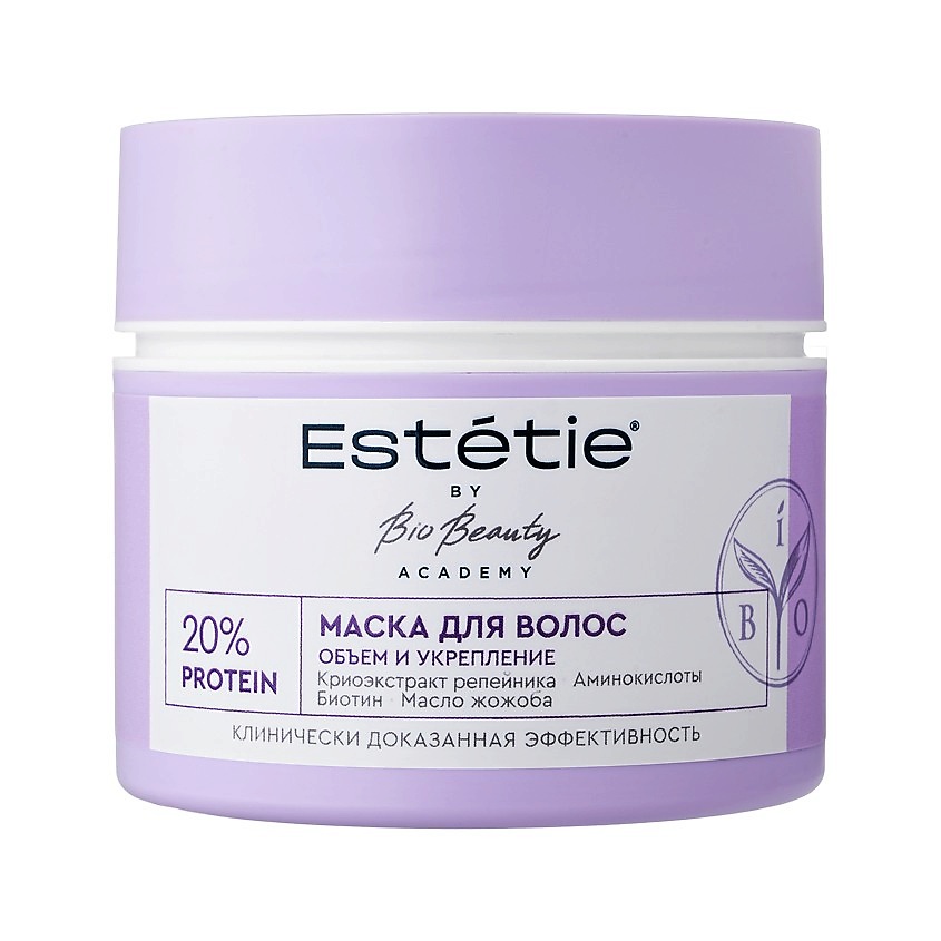 Изображение товара Маска для волос ESTETIE BY BIO BEAUTY Объем и укрепление 20% Protein