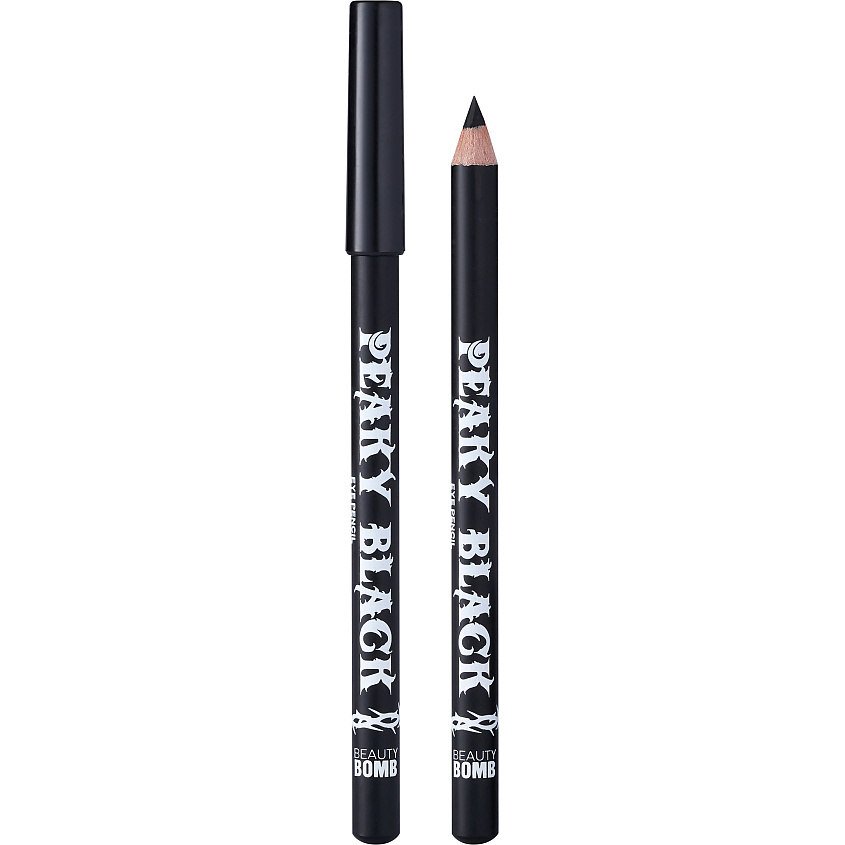 Изображение товара Карандаш для глаз BEAUTY BOMB Peaky черный, коричневый и белый, 1,35 г, матовое покрытие