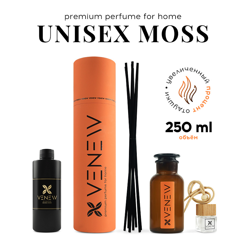 Изображение товара VENEW Moss Диффузор ароматизатор для дома 250 мл стильный дизайн