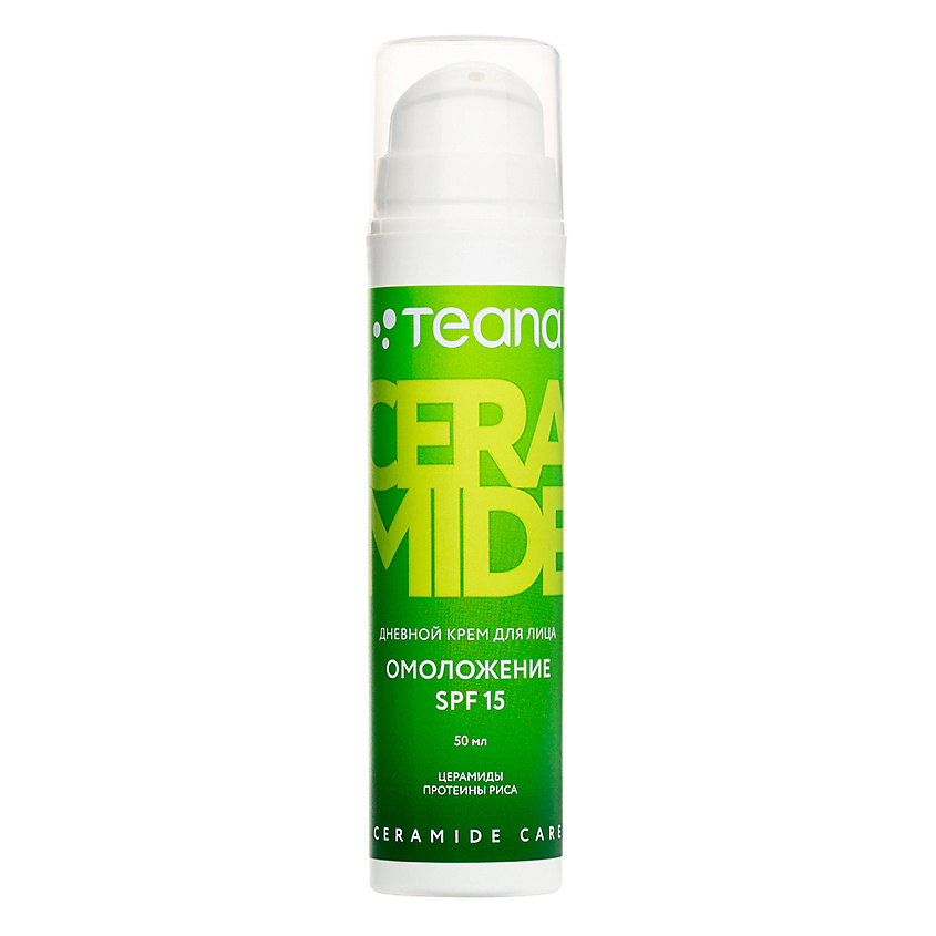 Изображение товара TEANA Дневной крем для лица Омоложение SPF 15 Ceramide Care, 50 мл
