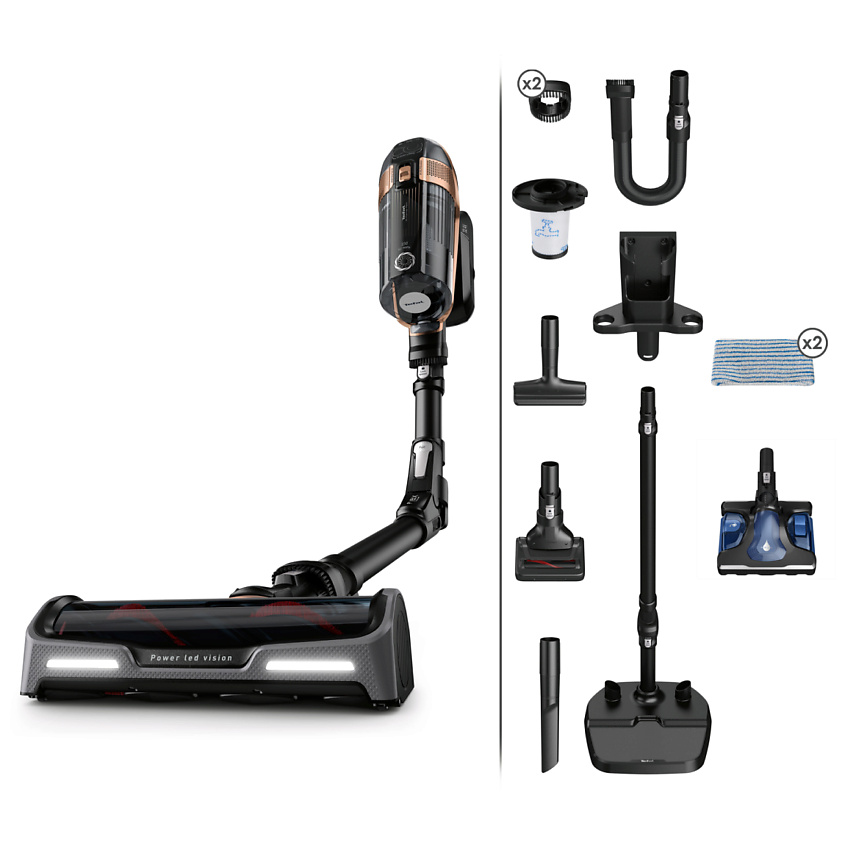 Изображение товара TEFAL Вертикальный беспроводной пылесос X-Force Flex 15.60 TY99G1WO