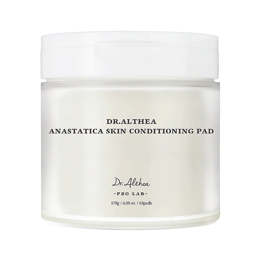 Изображение товара DR.ALTHEA Тонер-пэды для лица ANASTATICA SKIN CONDITIONING PAD с экстрактом иерихонской розы, 170 мл Изображение товара DR.ALTHEA Тонер-пэды для лица ANASTATICA SKIN CONDITIONING PAD с экстрактом иерихонской розы, 170 мл