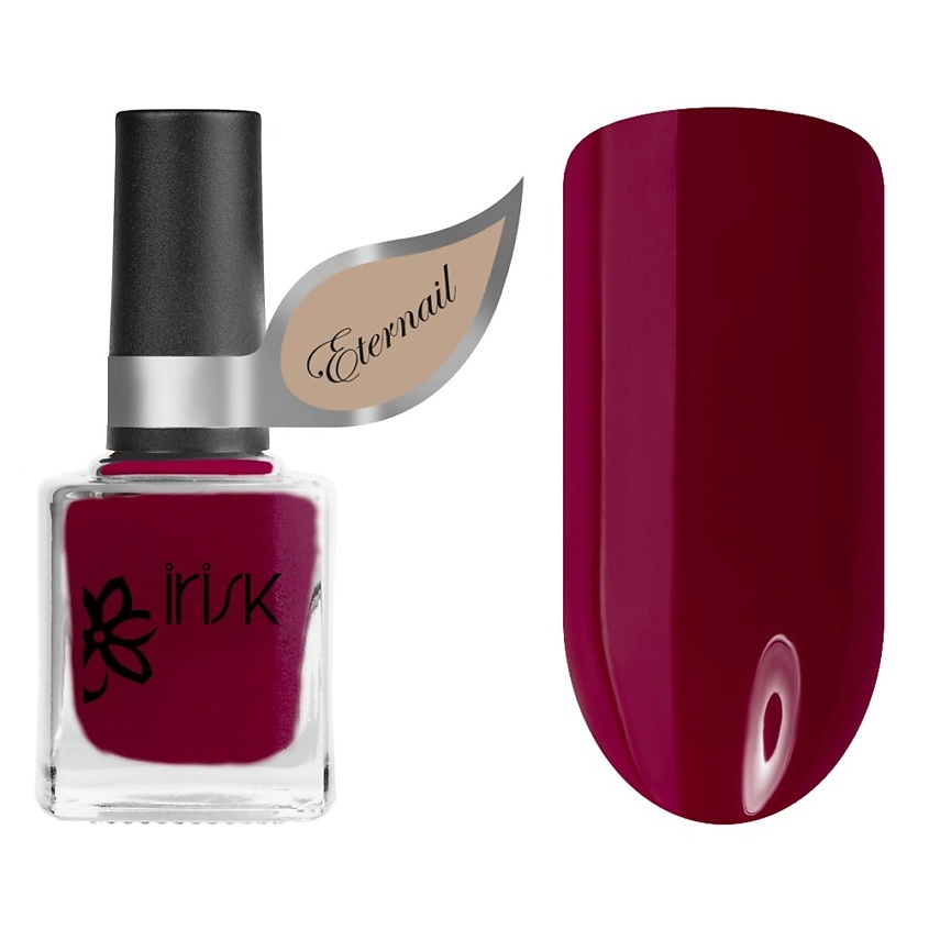 Изображение товара IRISK лак на гелевой основе Eternail Wine 05 Rubino стойкий глянцевый