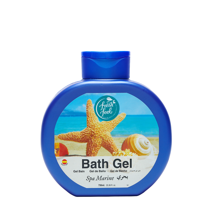 Изображение товара FRESH FEEL Гель для душа Moussel Spa Marine, 750 мл