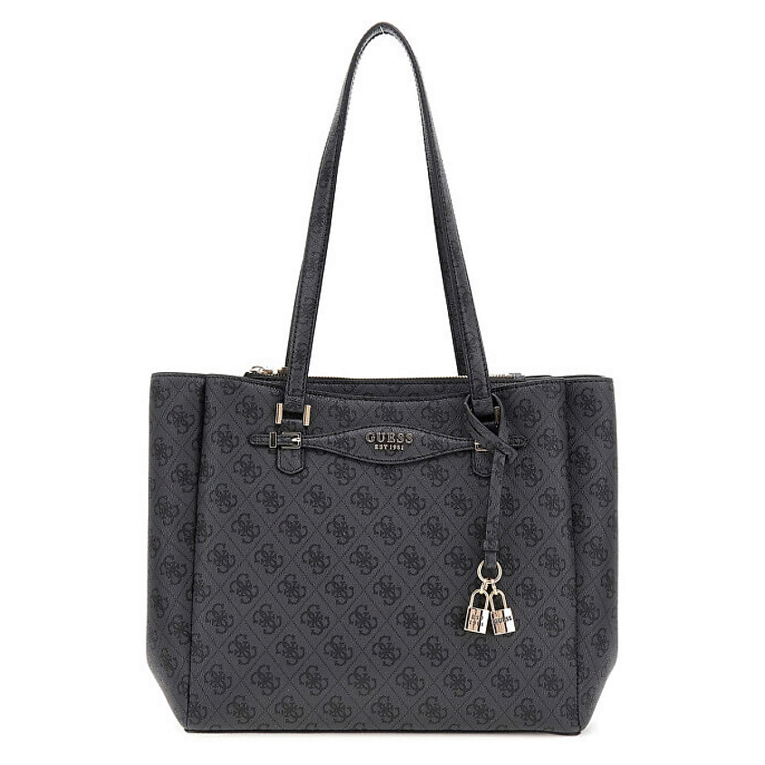 Изображение товара GUESS Сумка-шоппер Katya Multi Compartment Tote Черная женская