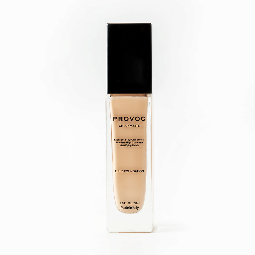 Изображение товара PROVOC CHECKMATTE FOUNDATION матовый тональный крем для нормальной кожи светло-бежевый