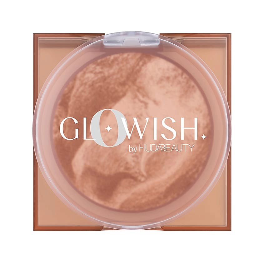 Изображение товара HUDA BEAUTY Бронзер для лица GloWish, 01 LIGHT, 8 г - естественный загар