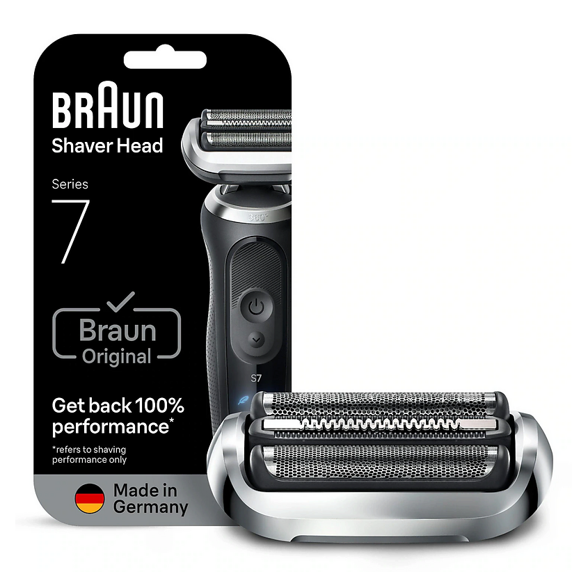 Изображение товара BRAUN Сетка и режущий блок для электробритвы Series 7 74S, Цвет: металлик