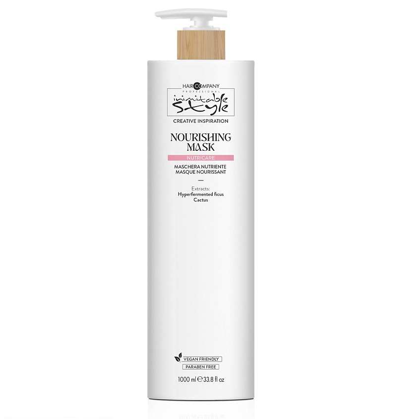 Изображение товара Питательная маска для волос HAIR COMPANY Nourishing Mask 1000 мл Уход за всеми типами волос
