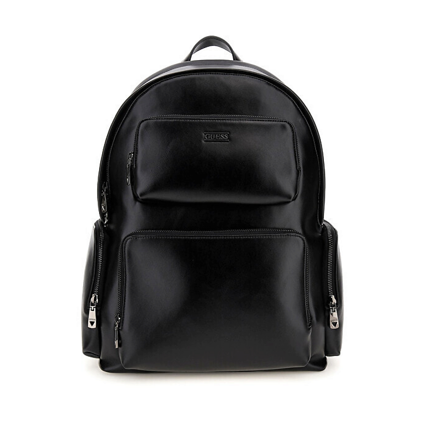 Изображение товара Стильный черный рюкзак GUESS Boston из синтетического материала