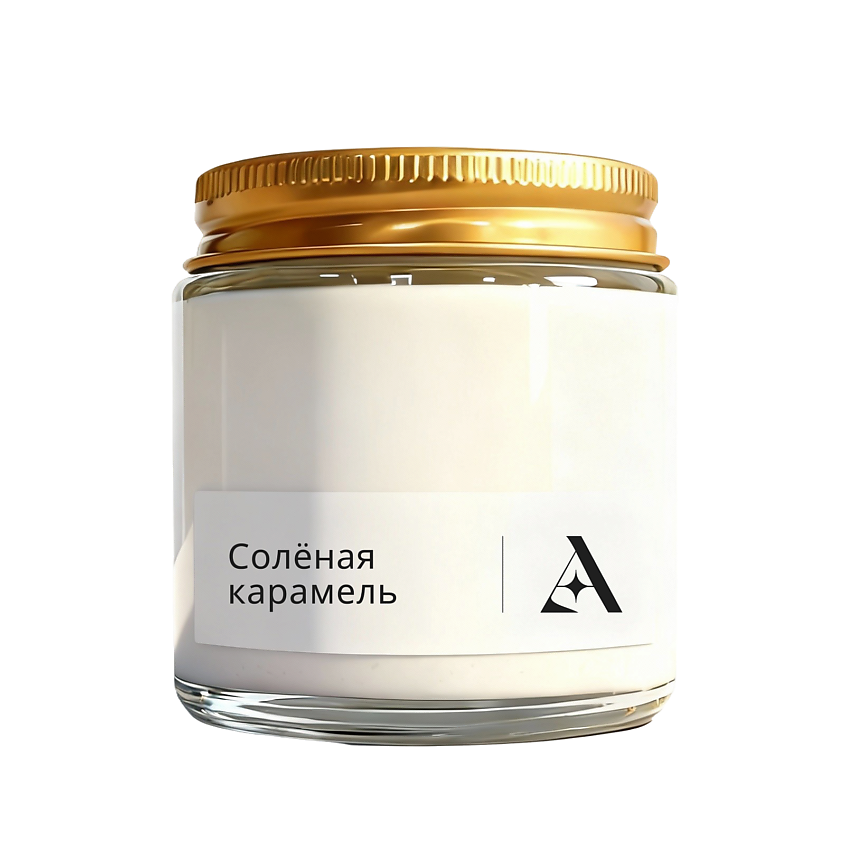 Изображение товара ASARA HOME Ароматическая свеча кокосовая Соленая карамель 30 ч