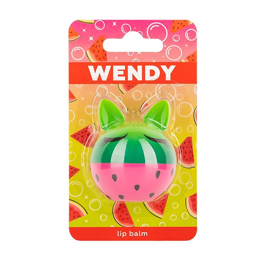 Изображение товара Бальзам для губ Wendy с ароматом арбуза 5,6 г яркий уход увлажнение