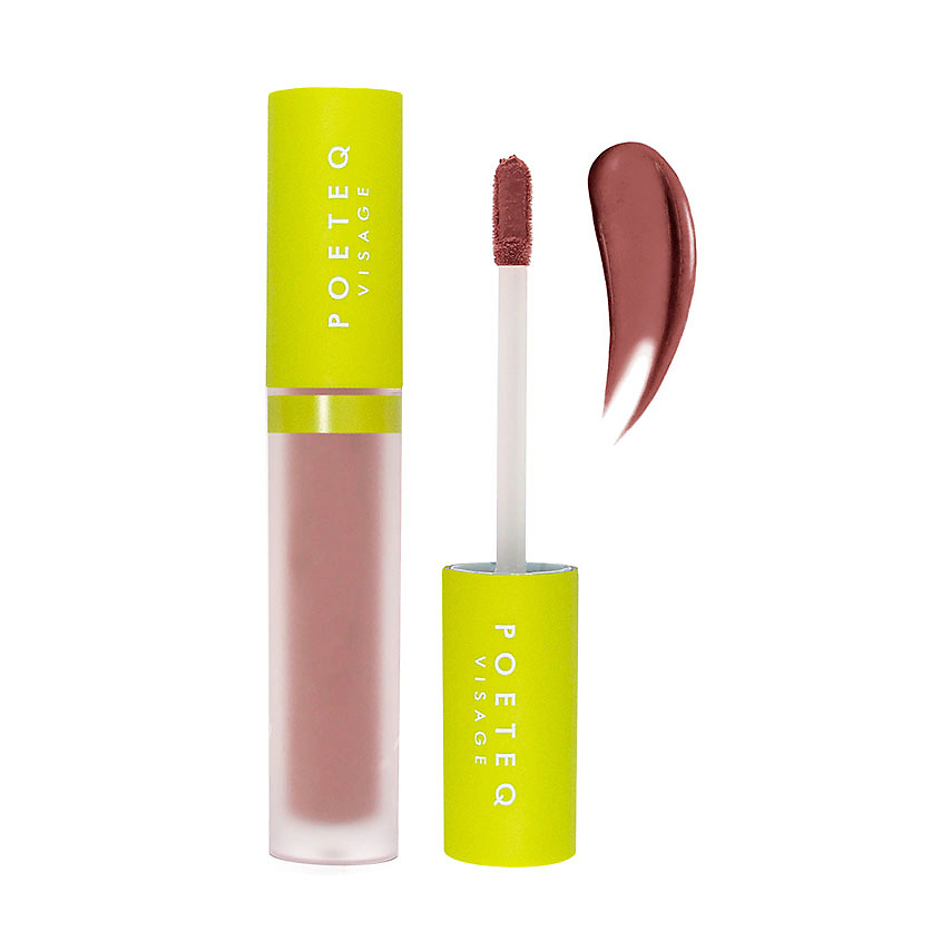 Изображение товара Жидкая матовая помада POETEQ 83 5 мл стойкая для губ