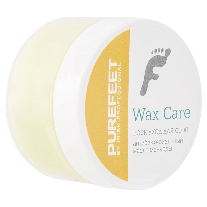Изображение товара IRISK PureFeet Wax Care 002 Антибактериальный крем восковый для ног с эфирным маслом монарды 40 г