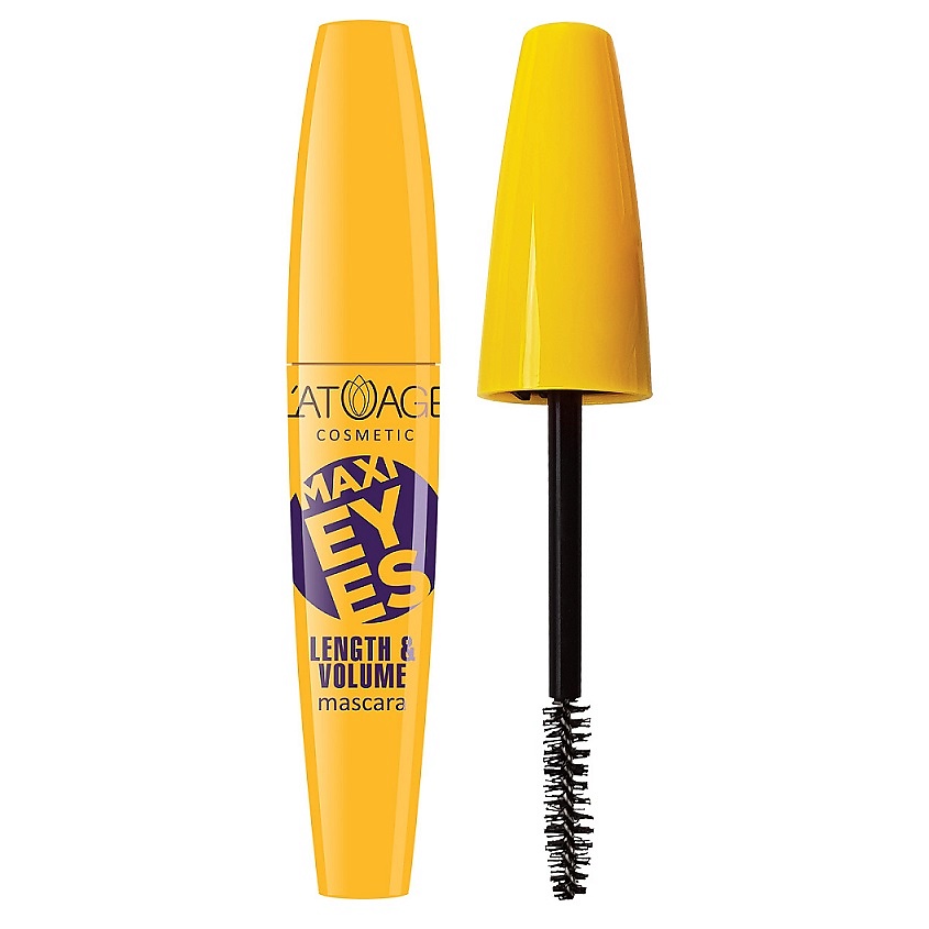 Изображение товара Тушь для ресниц MAXI EYES от L'ATUAGE COSMETIC удлиняющая и объемная 9 гр