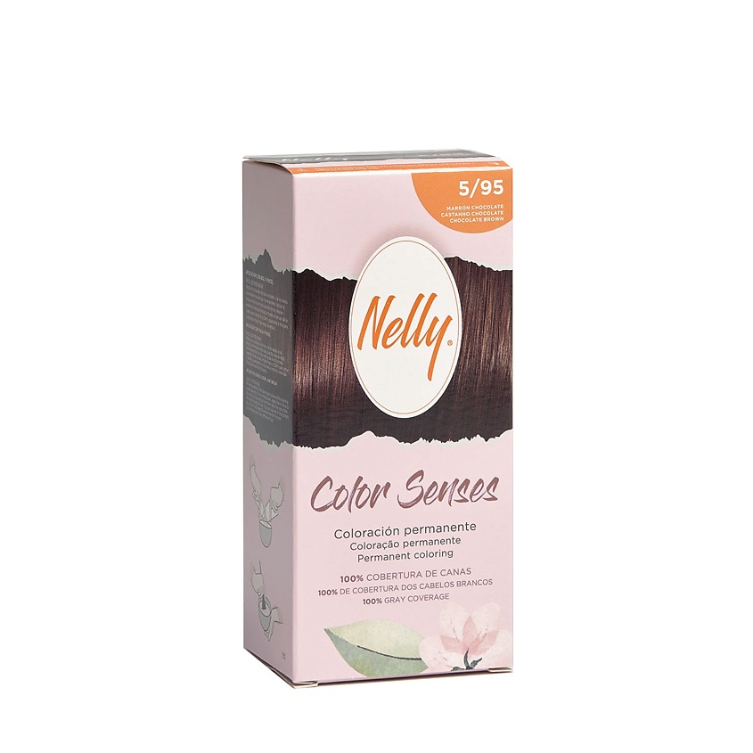 Изображение товара Краска для волос NELLY Senses Шоколадно-коричневый 5/95